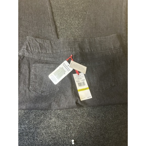 Ruby Rd Denim Jeans Womens Pants Pull On Comfort Stretch Casual Trousers - Picture 5 of 6